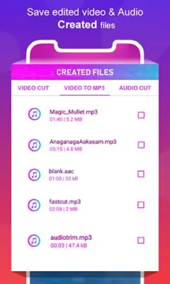 Video to MP3 Converter - MP3 A android App screenshot 1